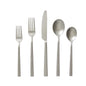 Better Homes & Gardens River Stainless Steel Flatware Set, Black Finish, 20-Piece